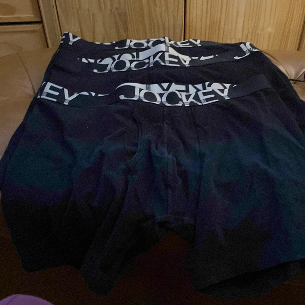 Jockey briefs black with white jockey writing 3 pairs
